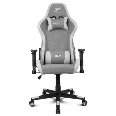 Silla gaming drift dr90 pro gris – blanca