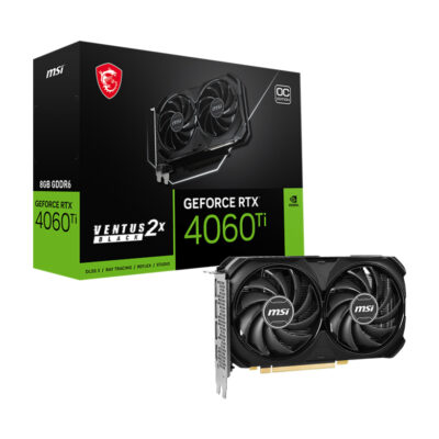 Tarjeta grafica msi rtx 4060ti ventus 2x black 8gb oc