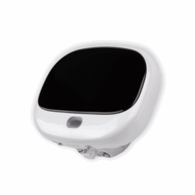 Localizador de mascotas leotec smart pet tracker anti – perdida 4g blanco gps