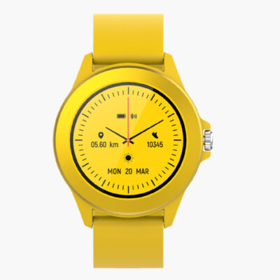 Reloj smartwatch forever colorum cw – 300 color amarillo