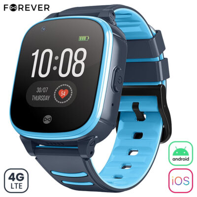 Reloj smartwatch forever look me kw – 500 4g color azul