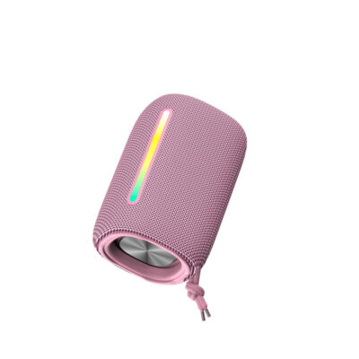 Altavoz bluetooth forever bs – 10 led pink color rosa