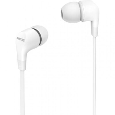 Auriculares philips tae1105wt – 00 jack 3.5mm blanco