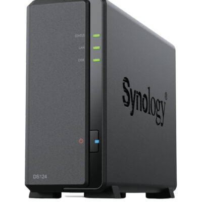 Servidor nas synology disk station ds124 1gb 1 bahias gigabit ethernet