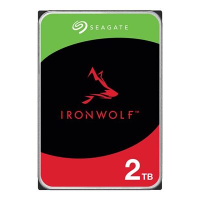 Disco duro interno hdd seagate ironwolf nas st2000vn003 2tb 3.5 pulgadas 5400rpm – 256mb – sata 6gb – s