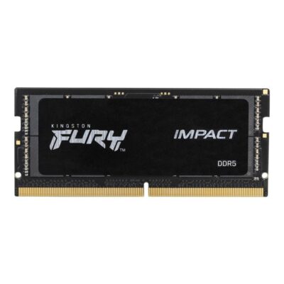 Memoria ram ddr5 32gb kingston – sodimm – 5600mhz – pc5 44800 – fury impact – cl40 – 1.1v