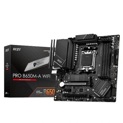 Placa base msi am5 pro b650m – a wifi matx