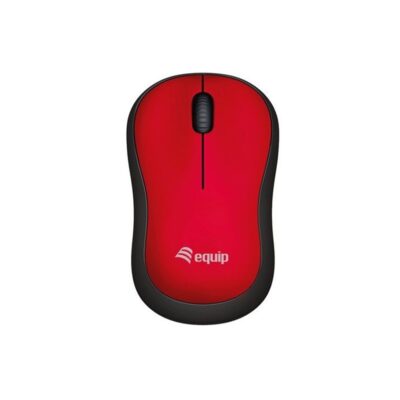 Mouse raton equip comfort wireless inalambrico – 1200dpi – rojo