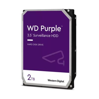 Disco duro interno hdd wd wd23purz 2tb 3.5 pulgadas sata3 5400rpm