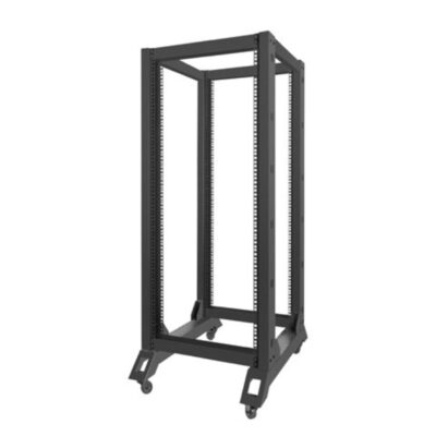 Armario lanberg abierto rack 19 pulgadas 27u – 600×800 negro