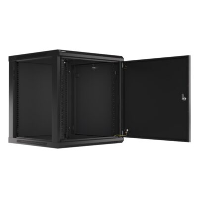Armario lanberg mural rack 19 pulgadas 12u – 600×600 negro