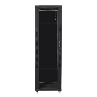 Armario lanberg rack 19 pulgadas 42u 800×1000 negro