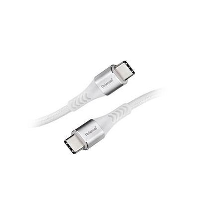 Cable usb c a usb c intenso 1.5m c315c blanco