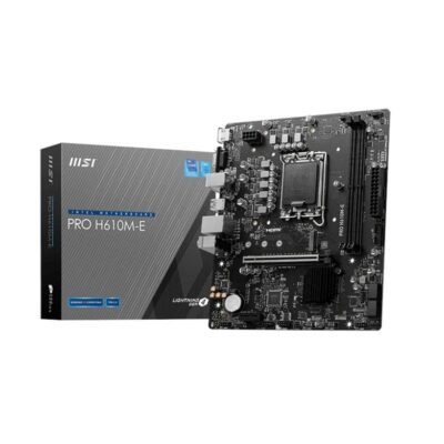 Placa base msi pro h610m – e 1700 ddr5