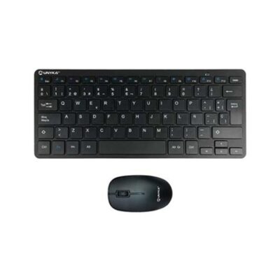 Kit teclado + raton unykach mk288 inalambrico negro