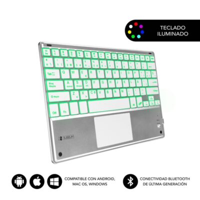 Teclado tablet subblim sub – kbt – smbt50 inalambrico
