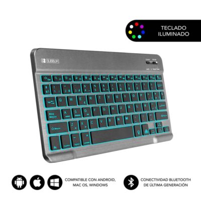 Teclado tablet subblim sub – kbt – smbl31 inalambrico
