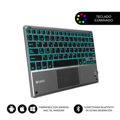 Teclado tablet subblim sub – kbt – smbt51 inalambrico