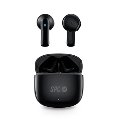Auriculares spc 4623n zion 2 negro bluetooth 5.0 – estuche de carga – ipx4