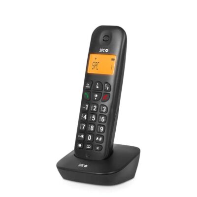 Telefono fijo inalambrico spc air negro – tecla r