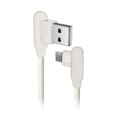 Cable datos usb sbs oceano eco – friendly usb 2.0 – micro usb 1m blanco