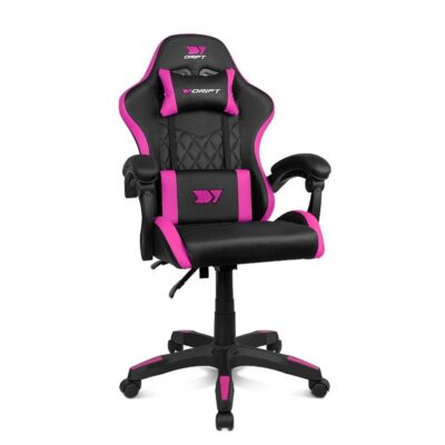 Silla gaming drift dr35 negra – fucsia