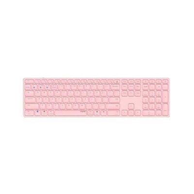 Teclado rapoo e9800m rosa inalambrico