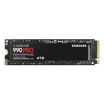 Disco duro interno solido ssd samsung mz – v9p4t0bw 990 pro ssd 4tb pcie 4.0 nvme m.2