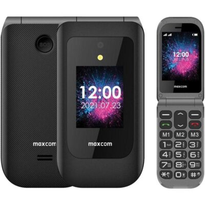 Telefono movil maxcom mm827 2.8 pulgadas 128mb negro