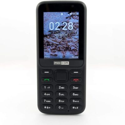 Telefono movil maxcom mk241 2.4 pulgadas 4gb 512mb volte black