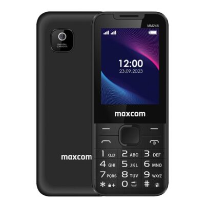 Telefono movil maxcom mm248 2.4 pulgadas black