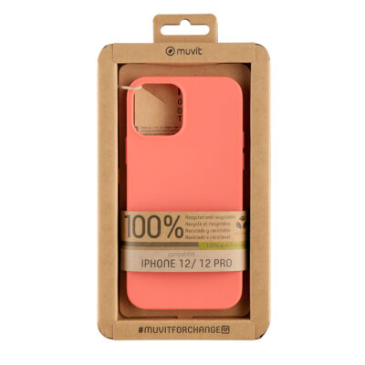 Funda muvit recycletek para apple iphone 12 – 12 pro living coral