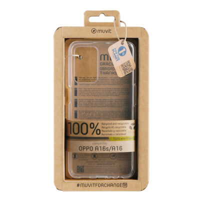 Funda muvit recycletek para oppo a16s – a16 transparente