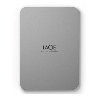 Disco duro externo hdd lacie mobile 1tb 2.5 pulgadas usb tipo c