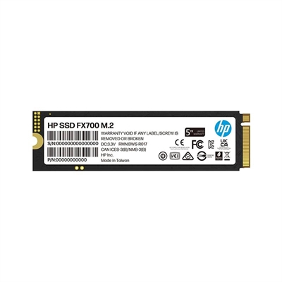 Disco duro interno ssd hp fx700 2tb m2 nvme gen 4