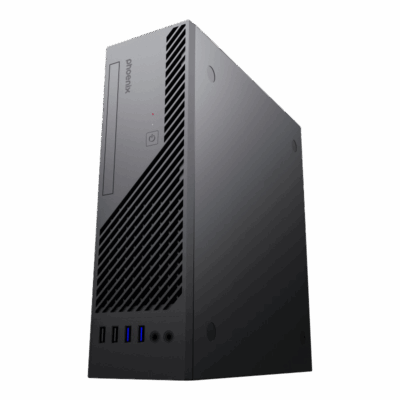 Caja ordenador phoenix lite – s3 micro atx formato ultra slim de 8 litros usb 3.0 fuente 200w incluida