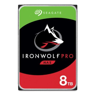Ironwolf pro st8000nt001 disco duro interno 3.5 pulgadas 8 tb seríal ata iii