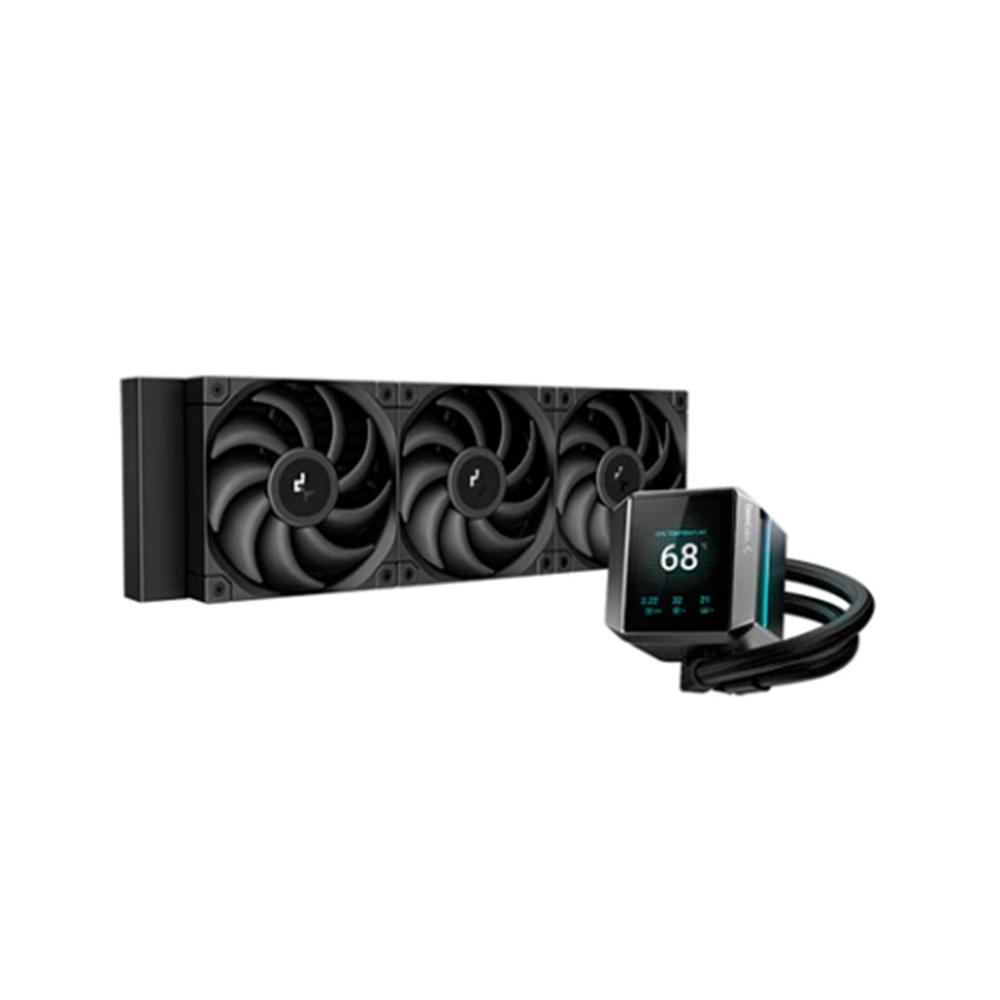 Kit refrigeracion liquida deepcool mystique 360 argb 360mm negro