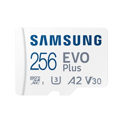 Tarjeta memoria micro sd samsung microsdhc evo plus new 256gb clase 10