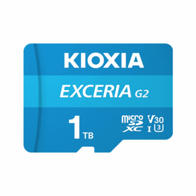 Tarjeta memoria micro sd kioxia 1tb exceria g2 w – adaptor