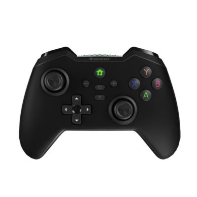Gamepad genesis mangan 400 inalambrico para pc – switch – mobile negro