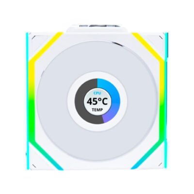 Ventilador caja lian li unifan sl inalambrico rgb 120mm blanco