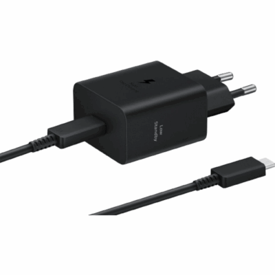 Cargador samsung usb – c 45w negro con cable ep – t4511xbegeu