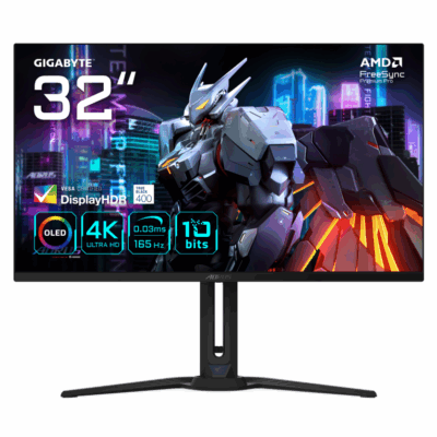 Monitor gaming gigabyte aorus fo32u ek1 32 pulgadas 3840×2160 uhd