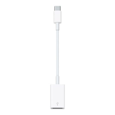 Cable usb tipo c a usb tipo a apple macho – hembra – blanco
