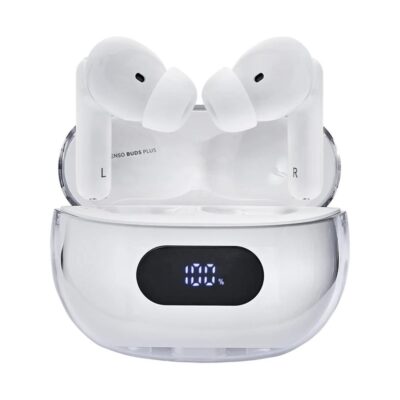 Auriculares bluetooth intenso buds plus tws anc+enc negro