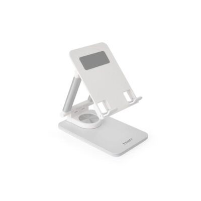 Soporte tooq plegable para tablet hasta 12.9 pulgadas blanco