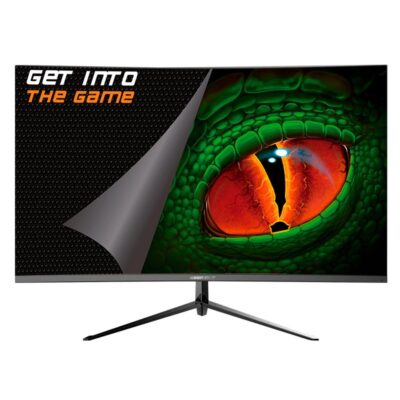 Monitor led gaming 27 pulgadas keep out xgm27cv3 curvo – hva – fhd – hdmi – vga – 120hz – 1ms – vesa 100 x 100