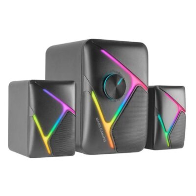 Altavoces mars gaming 2.1 ms – h21 negro