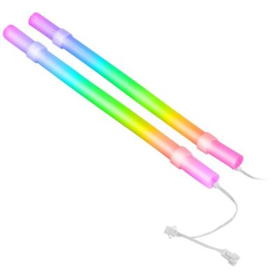 Fundas argb mars gaming para tubos de refrigeracion liquida mca – wt